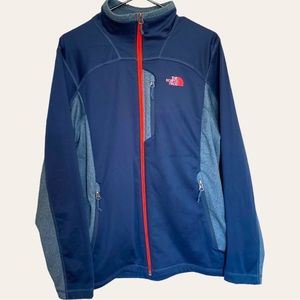 NWOT THE NORTH FACE Men’s Apex Softshell Jacket Blue Size M